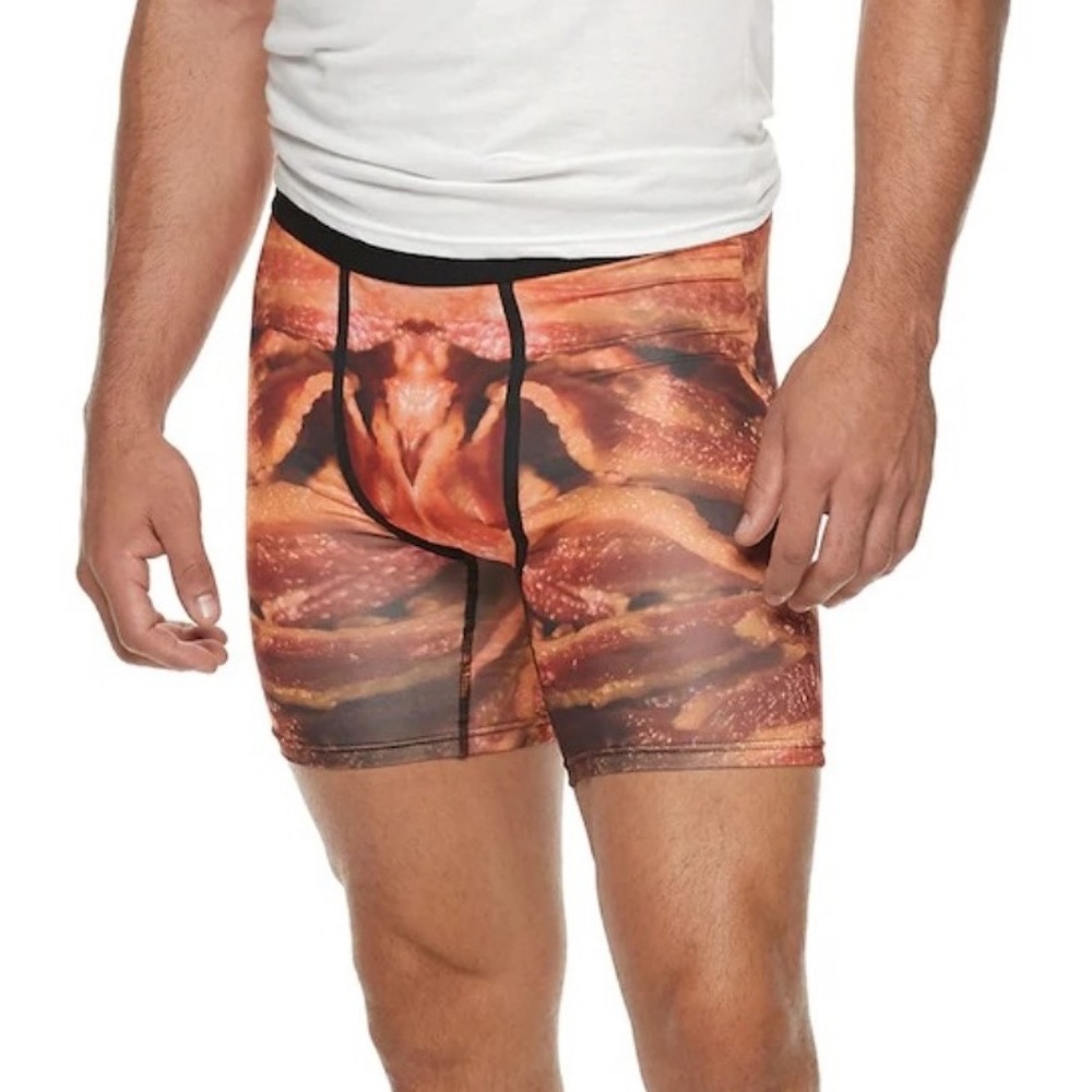 ❌SOLD❌ 🎉HP🎉 NEW Bacon Waffles Boxer Briefs Set - Picture 2 of 7
